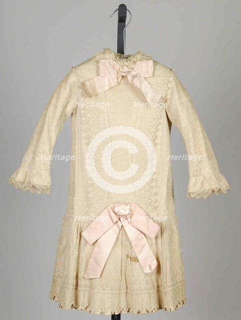 Dress, American, 1887. Creator: Unknown.