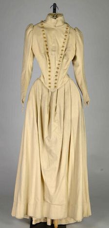 Dress, American, 1888-90. Creator: Unknown
