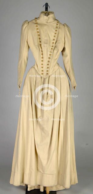 Dress, American, 1888-90. Creator: Unknown.