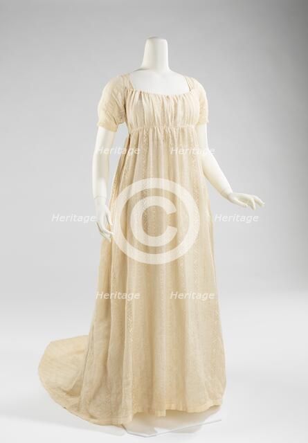 Dress, American, 1800-1805. Creator: Unknown.