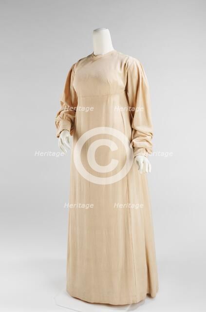 Dress, American, 1810-15. Creator: Unknown.