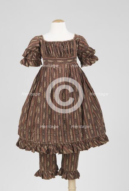 Dress, American, 1820-29. Creator: Unknown.