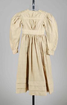 Dress, American, 1825-30. Creator: Unknown