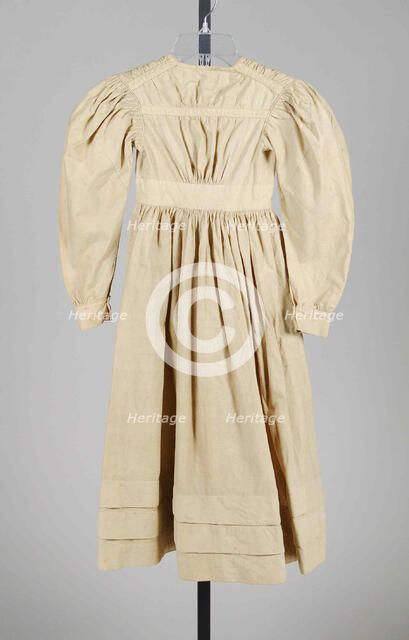Dress, American, 1825-30. Creator: Unknown.