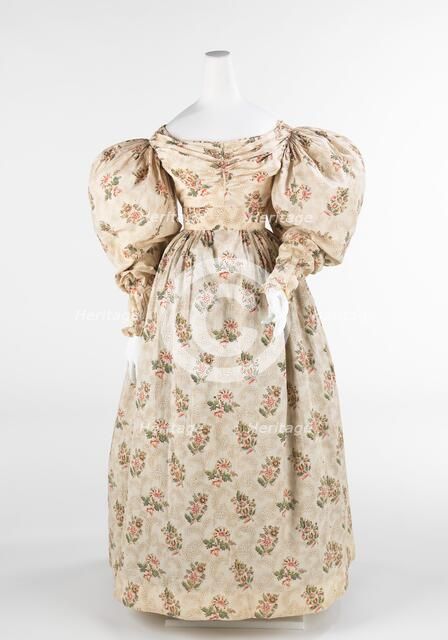 Dress, American, 1832-35. Creator: Unknown.