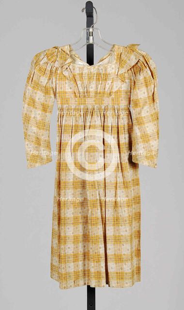 Dress, American, 1835-40. Creator: Unknown.
