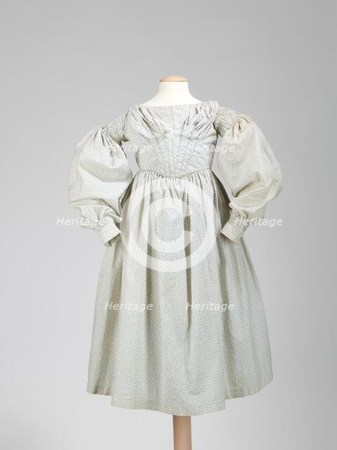 Dress, American, 1837-40. Creator: Unknown.