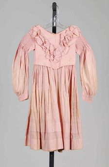 Dress, American, 1837-39. Creator: Unknown
