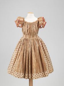 Dress, American, ca. 1850. Creator: Unknown