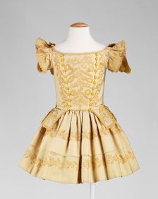 Dress, American, ca. 1855. Creator: Unknown