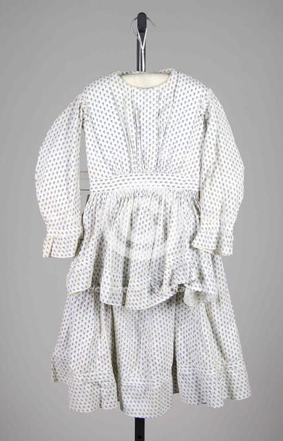 Dress, American, ca. 1875. Creator: Unknown.