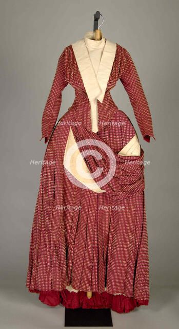Dress, American, ca. 1885. Creator: Catherine Donovan.