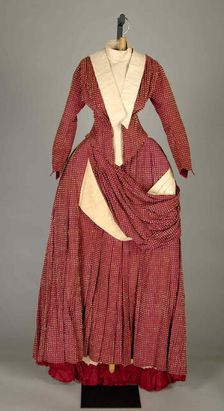 Dress, American, ca. 1885. Creator: Catherine Donovan