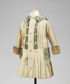 Dress, American, ca. 1885. Creator: Unknown
