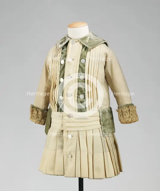 Dress, American, ca. 1885. Creator: Unknown.