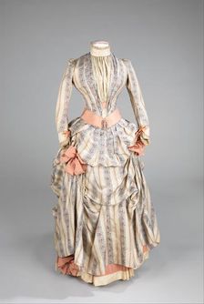 Dress, American, ca. 1885. Creator: Unknown