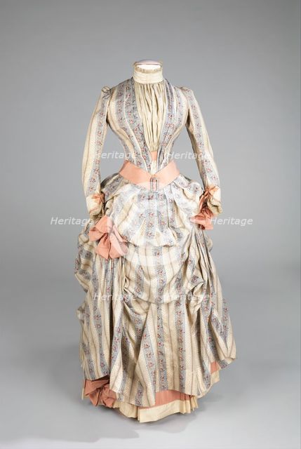 Dress, American, ca. 1885. Creator: Unknown.