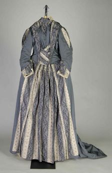 Dress, American, ca. 1885. Creator: Unknown