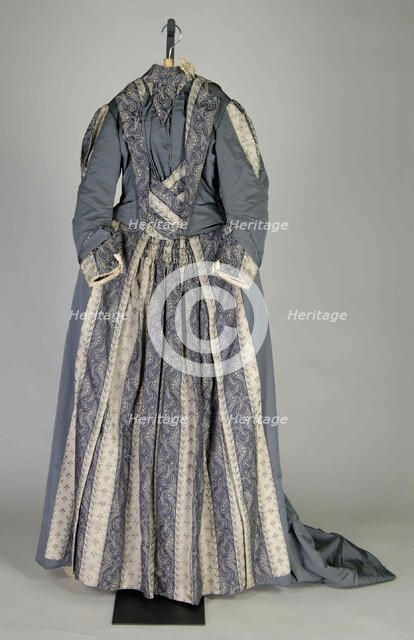 Dress, American, ca. 1885. Creator: Unknown.