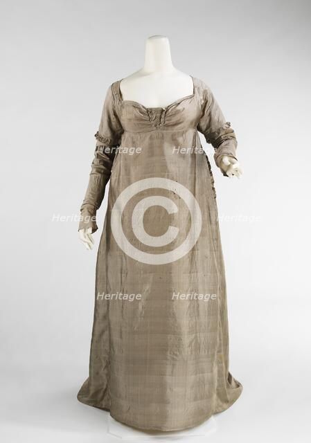 Dress, American, ca. 1805. Creator: Unknown.