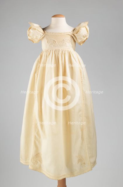 Dress, American, ca. 1813. Creator: Unknown.
