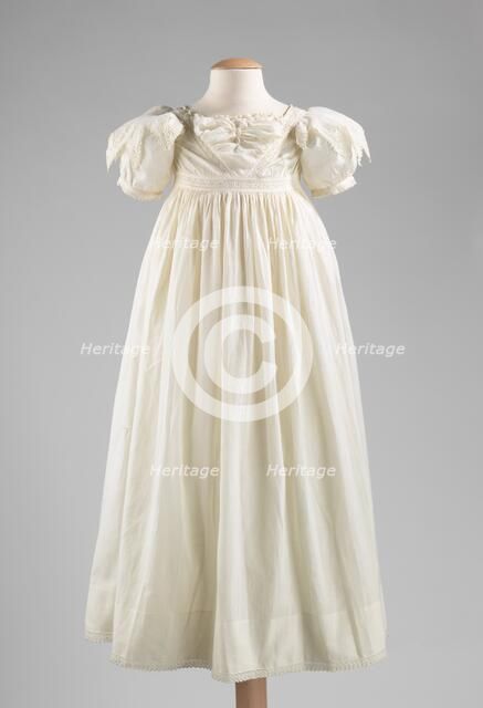 Dress, American, ca. 1830. Creator: Unknown.