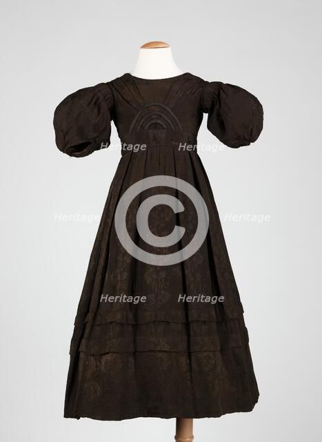 Dress, American, ca. 1835. Creator: Unknown.