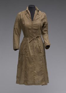 Dress and belt worn by Marla Gibbs as Florence Johnston on The Jeffersons, 1977-1980. Creator: Unknown