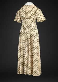 Dress, about 1830. Creator: Unknown