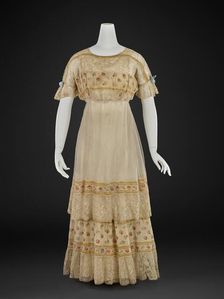 Dress, about 1910-1915. Creator: Unknown