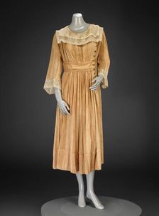 Dress, about 1918-1920. Creator: Unknown