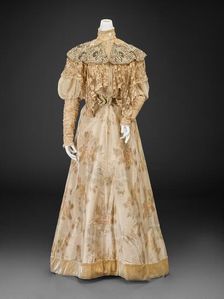Dress (Bodice, Skirt), 1890s. Creator: Marshall Field & Company