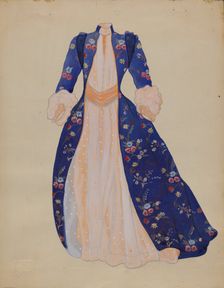 Dress, c. 1936. Creator: Charles Criswell