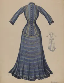 Dress, c. 1936. Creator: Erwin Schwabe