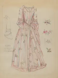 Dress, c. 1936. Creator: Fanchon Larzelere