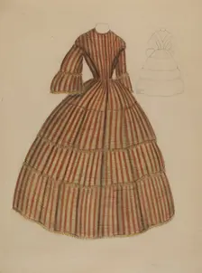 Dress, c. 1936. Creator: Herbert Marsh