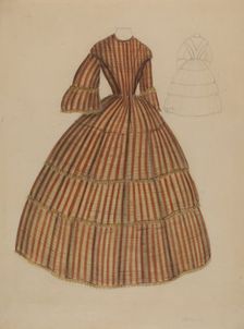 Dress, c. 1936. Creator: Herbert Marsh