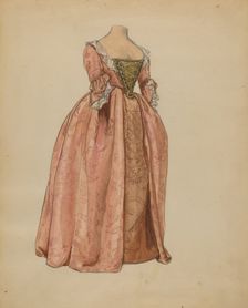 Dress, c. 1936. Creator: Jean Gordon