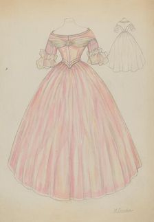 Dress, c. 1936. Creator: Margaret Concha