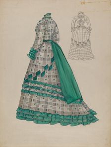 Dress, c. 1936. Creator: Margaret Concha