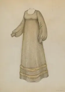 Dress, c. 1936. Creator: Melita Hofmann