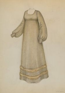 Dress, c. 1936. Creator: Melita Hofmann