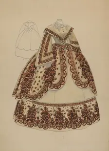 Dress, c. 1936. Creator: Melita Hofmann