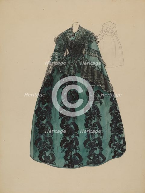 Dress, c. 1936. Creator: Melita Hofmann.