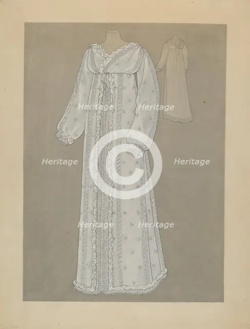 Dress, c. 1936. Creator: Melita Hofmann.