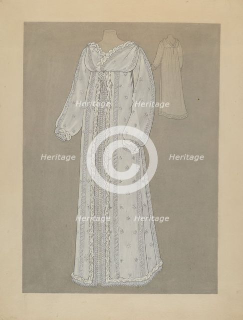 Dress, c. 1936. Creator: Melita Hofmann.