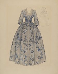 Dress, c. 1936. Creator: Melita Hofmann