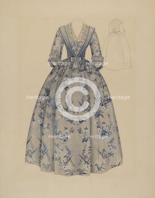 Dress, c. 1936. Creator: Melita Hofmann.