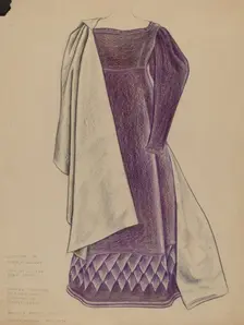 Dress, c. 1936. Creator: Melita Hofmann