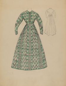 Dress, c. 1936. Creator: Rosalia Lane